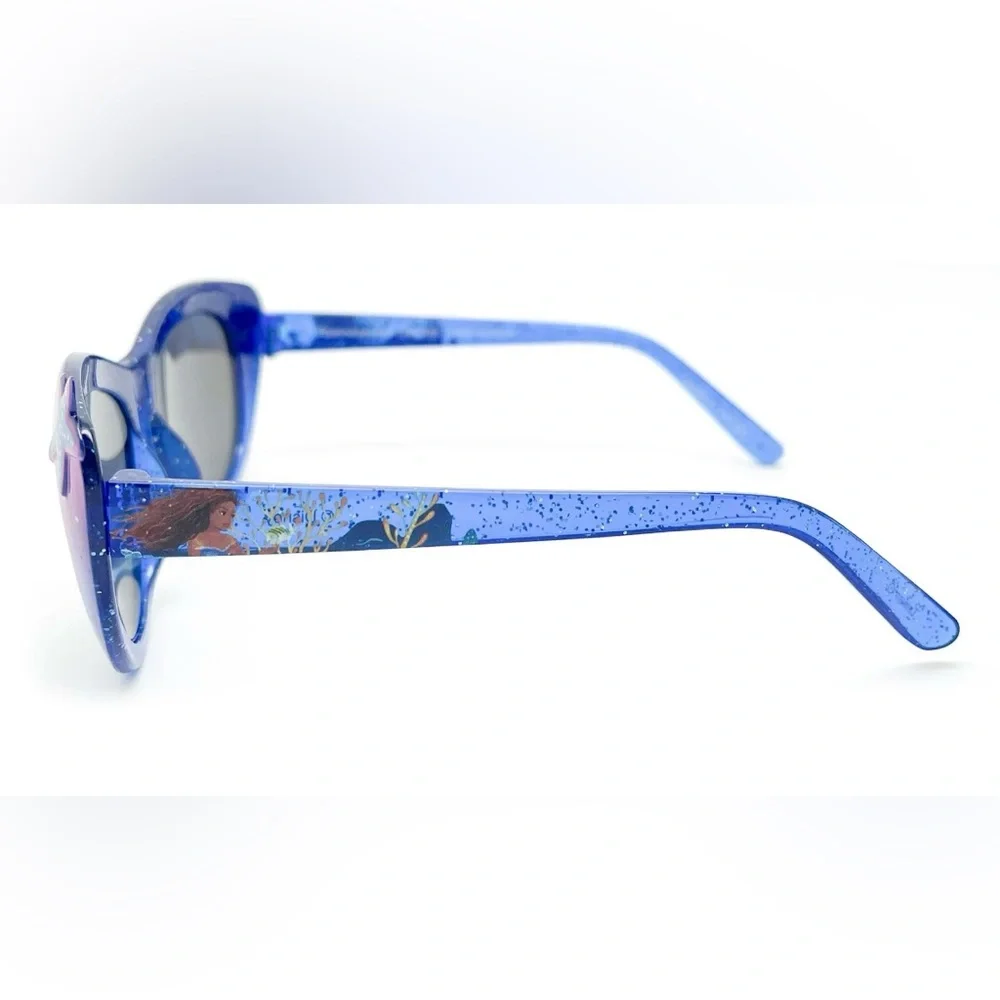 Little Mermaid Girl's Sunglasses, Pink with Purple Starfish